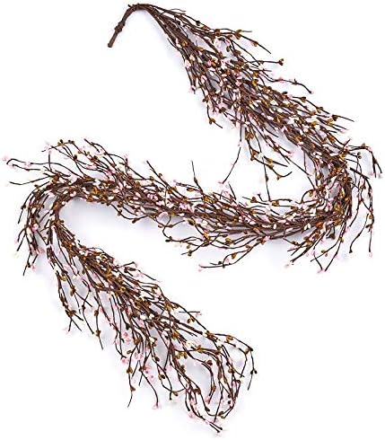 Miniatura 4 de Guirnalda de bayas artificiales de primavera y Pascua, bayas rústicas durante todo el año, decoración del hogar de granja para arreglos de mesa,