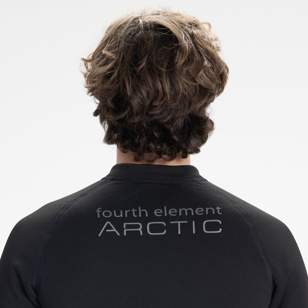 Fourth Element Arctic Men's Top Drysuit Undergarment for Scuba Diving, 3X-Large, Black