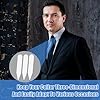 Giantree 30PCS 2.2" Collar Stays for Men's Dress Shirts, Plastic Collar Stays, Dress Shirt Collars Inserts, White Waterproof Invisible Shirts Collars Inserts #5