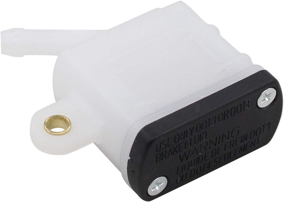 MOTOKU Depósito de cilindro maestro freno trasero para Kawasaki Lakota 300 Mojave 250 para Honda FourTrax 250 Sportrax 300 para Suzuki Quadracer 250