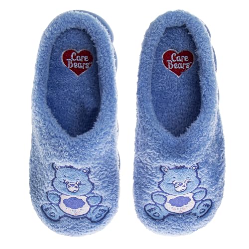 Josmo Care Bear Slippers for Girls Womens Cozy Plush Indoor Shoes Fun Fuzzy Bear House Slippers for Little Kids/Big Kids/Adults4