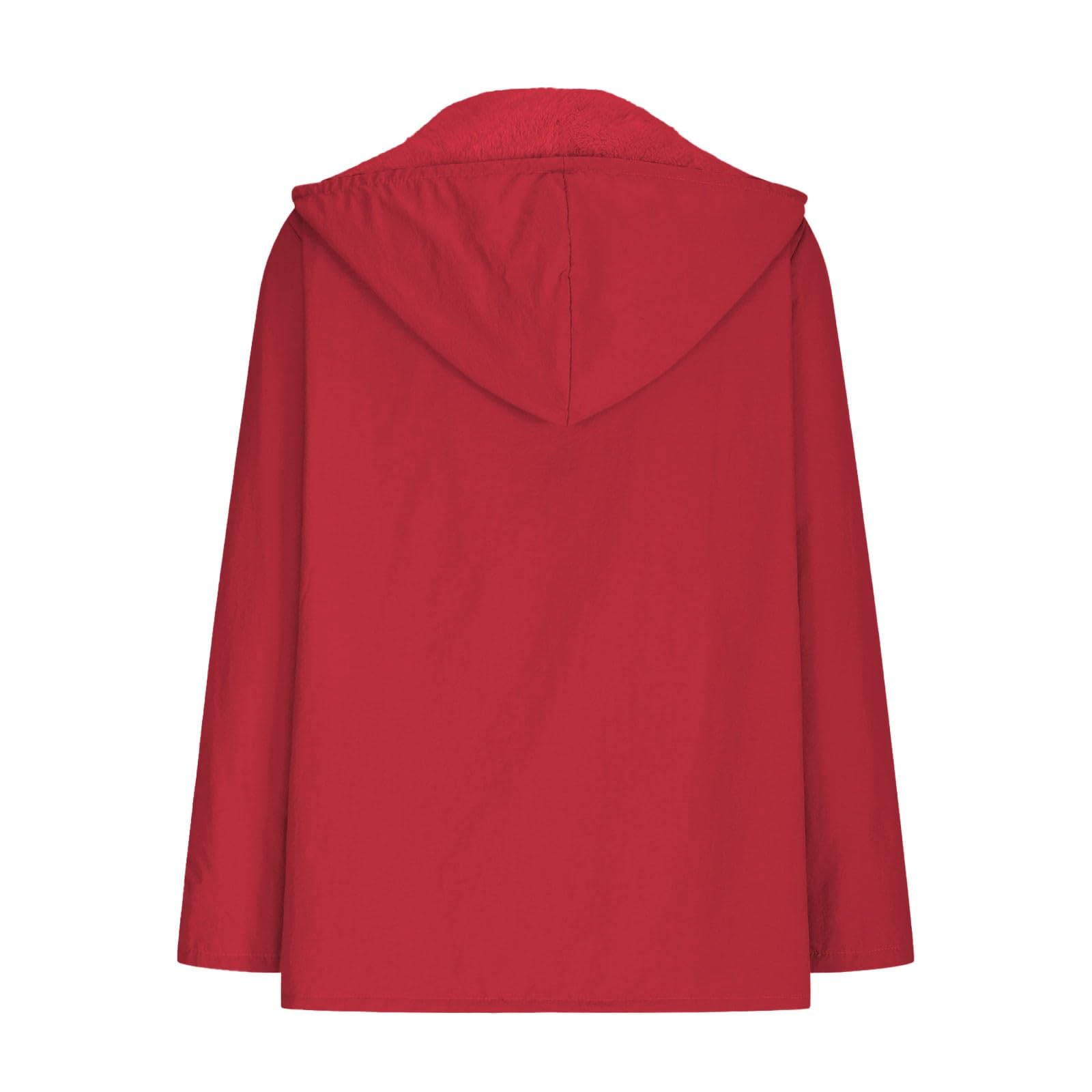 Giacca Antipioggia In Peluche Da Donna Con Cerniera, Casual, Cappuccio, Giacche A, Cappotto Maniche Lunghe, Viaggio Piumino Leggero 100 Grammi Abbigliamento Trekking Termica Running