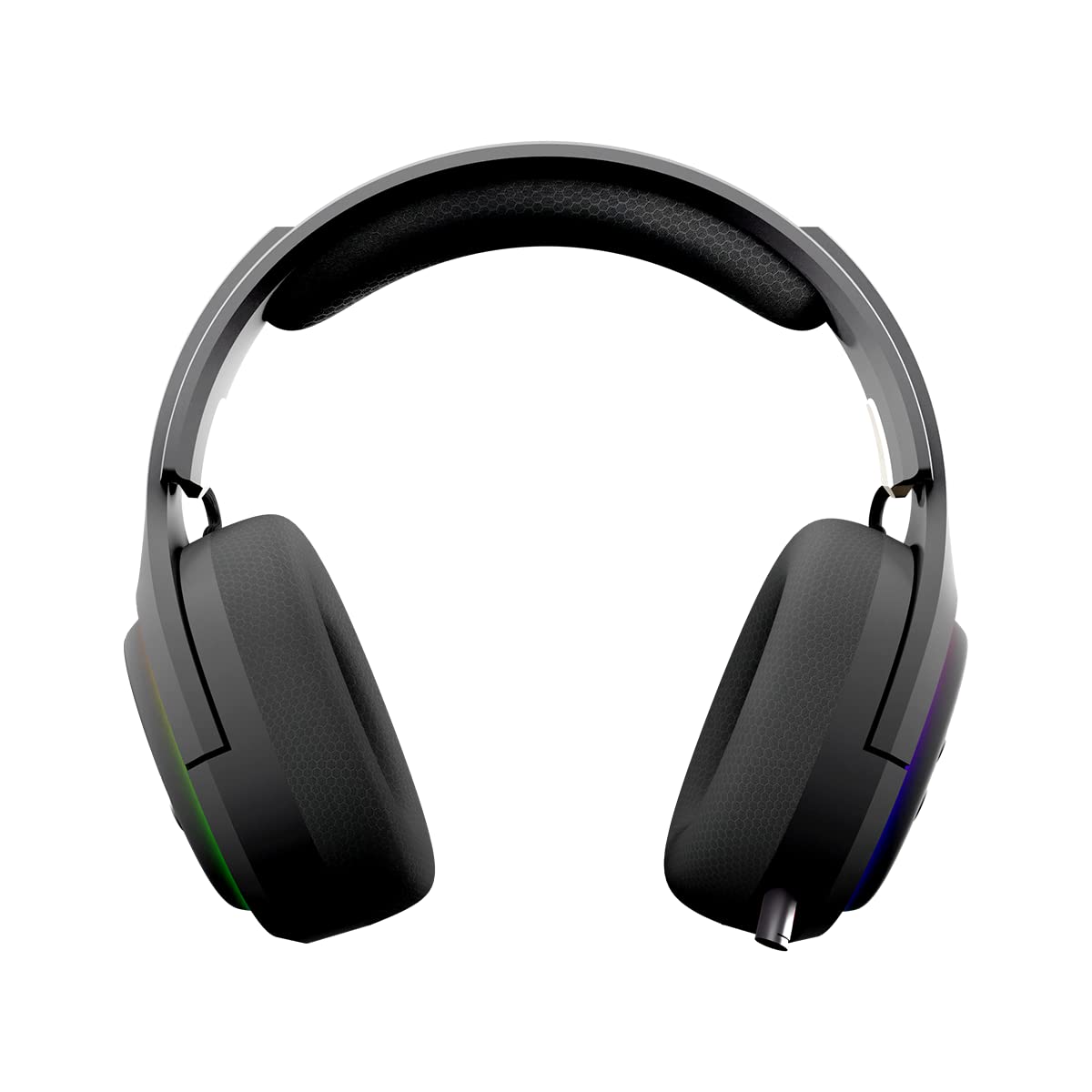 Newskill Aton Ivory Bezprzewodowy zestaw słuchawkowy do gier, wbudowany mikrofon, bateria 18h, RGB, konfigurowalny, Bluetooth 5.0, ergonomiczne słuchawki komputerowe, kompatybilny z