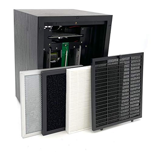 Odorstop Osap7 - 7-In-1 Hepa Air Purifier/Ozone Generator With Uv, Active Carbon, Tio2, Ionizer, 3 Ozone Plates And Remote Control #TOP2