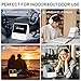 4000mAh Battery,Portable DVD Player for Car, 7 Inch HD Screen, Travel DVD Player Built in Dual HiFi Speakers, 6 Hours Rechargeable Battery, Bluetooth/USB/AUX Port/Memory Playback/Remote Control