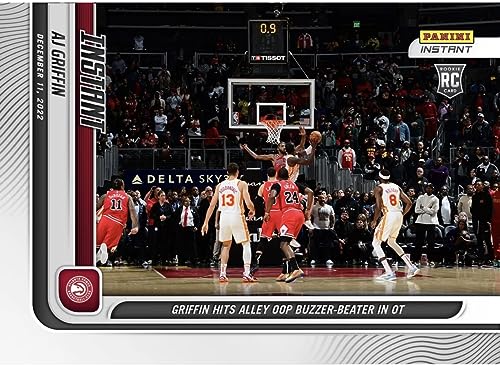 2022-23 Panini Instant AJ Griffin #61- Griffin Hits Alley