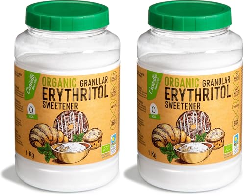 Érythritol Bio substitut sans sucre keto et paleo 1kg