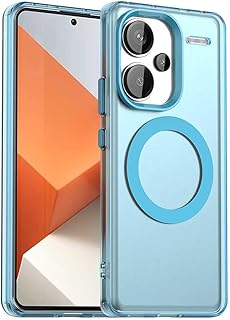 SEAHAI Coque pour Xiaomi Redmi Note 13 Pro+ 5G/Plus 5G avec Magnétique D’adsorption Fonction, Très Mince Givré Translucide…