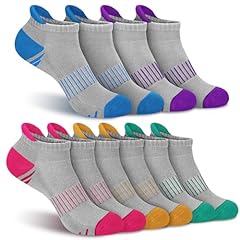 Grey Blue Purple Pink Yellow Green-5 Pairs