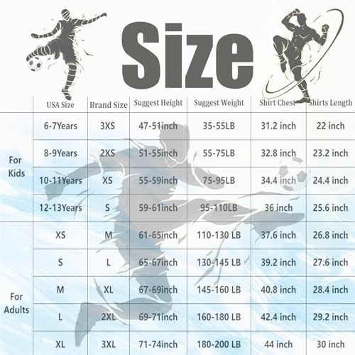 Custom Long Sleeve Soccer Jersey for Kids Boys Youth Men Women Personalized Soccer Uniform with Name Number Logo Sapphire Blue