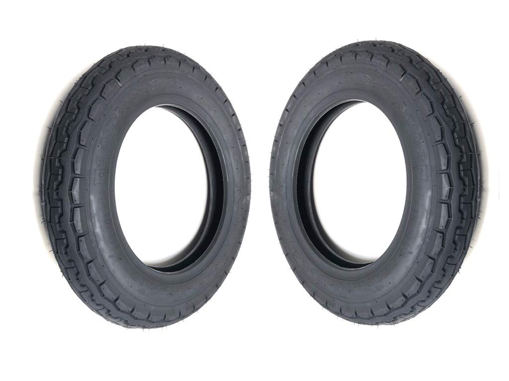2x Reifen Set Satz Kenda K313 3.00-10 42J TT passend für Vespa 50 S N Sprinter Racer 90 PK 50 80 125, Simson Star 50 125