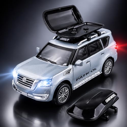 Image of Magicwand 1:32 Scale Die-Cast Nisssan Patrol with 6 Openable Doors,Pull Back Action,Blinking Lights & Music【Colors as Per Stock】【Pack of 1】