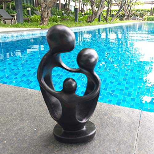 Figura abstracta Madre y Niño Estatua Decorativa 6.5 in miniatura 2
