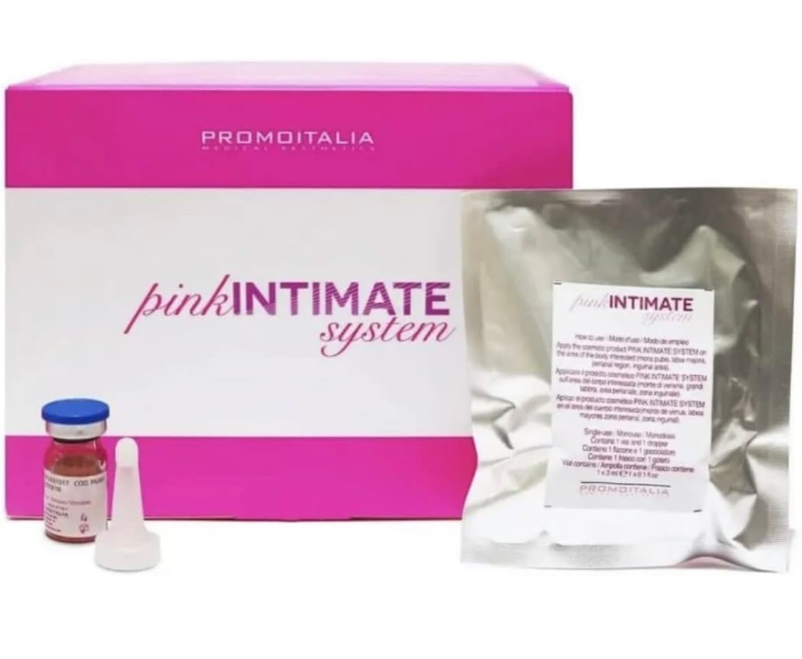 Promoitalia Pink Intimate System Professional Lightening Gel - 1 (One) VIAL x 3 mL Exp. 04/2027