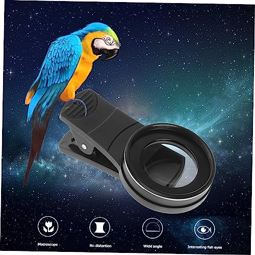 GRIRIW Camera Lens Universal Cellphones Macro Lens Vent Mount for Camera Telephone Mobiles Phone Lens Reflections Professional Phone Small Shelf for Wall Flowers Clip Intelligent 4k Slr