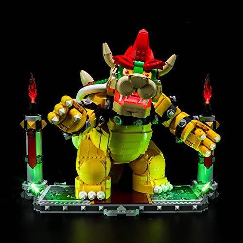 BRIKSMAX Led Lighting Kit for LEGO-71411 The Mighty Bowser - Image 3