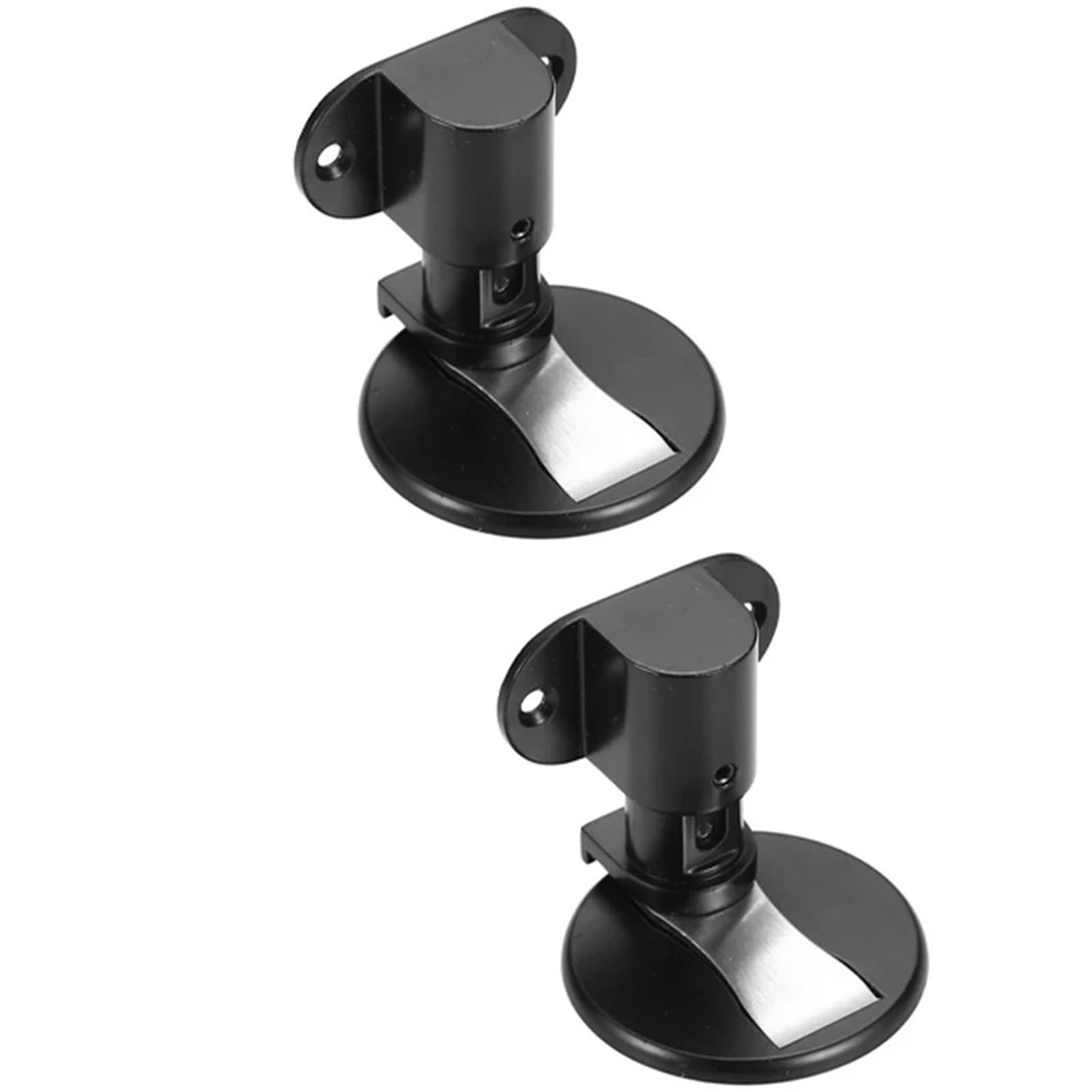 Iopklytf Black-2Pcs Door Stopper Magnetic Stainless Steel Door Stopper