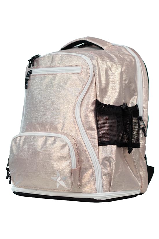 Rebel Athletic Sparkling Silk Dream Bag Plus in Pink Champagne3