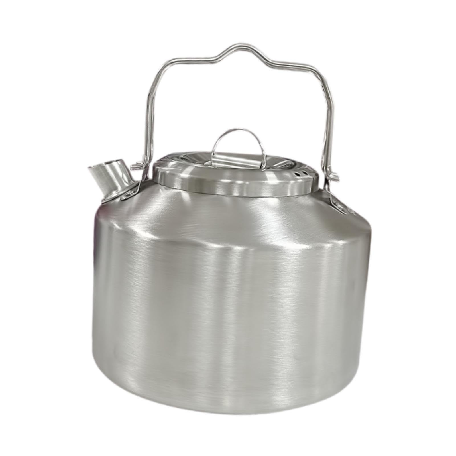 Ze stali nierdzewnej herbatę herbatę kawy garnek kuchenny kuchenki przenośne prezenty kempingowe Kettle herbata garnek do podróży na świeżym powietrzu progress