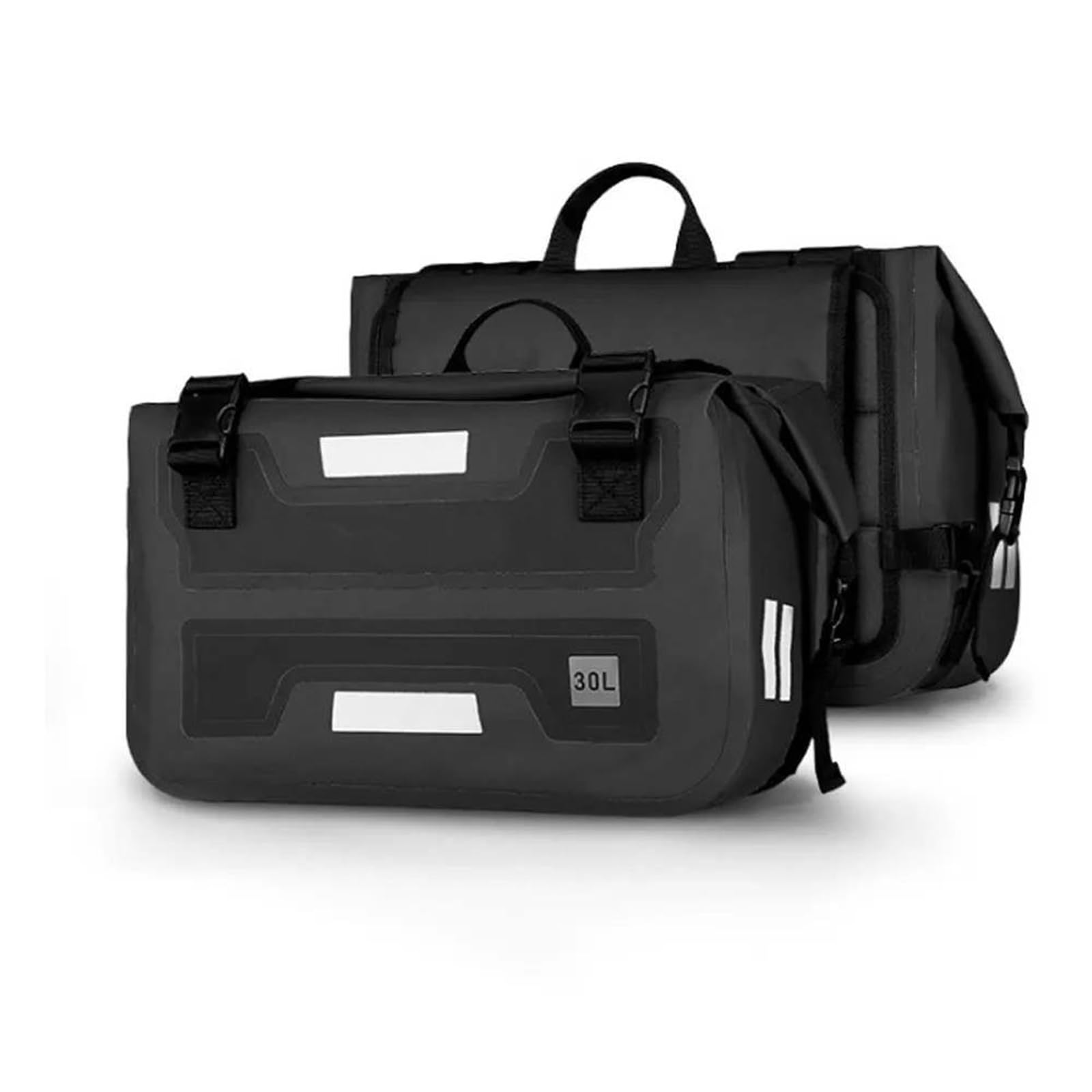 Accessori Moto Borse Laterali Impermeabili Deposito Bagagli Per CRF1000L CRF1100L AfricaTwin ADV(Nero)