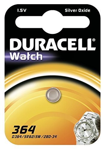 Duracell - 15030220 DURACELL Lotto di 10 pile ossido argento per orologi \