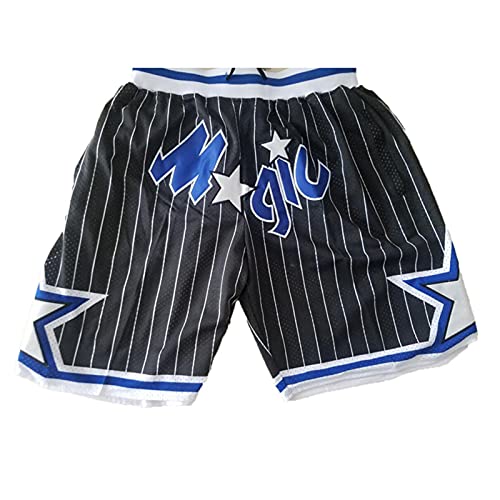 MEIBAO Magic Basketball Shorts Herren Mesh Retro Orlando Magic Swingman...