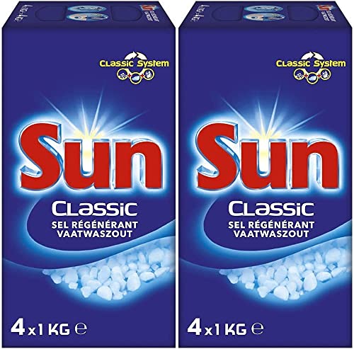 SUN - Sel Regénérant 4Kg - Lot De 2