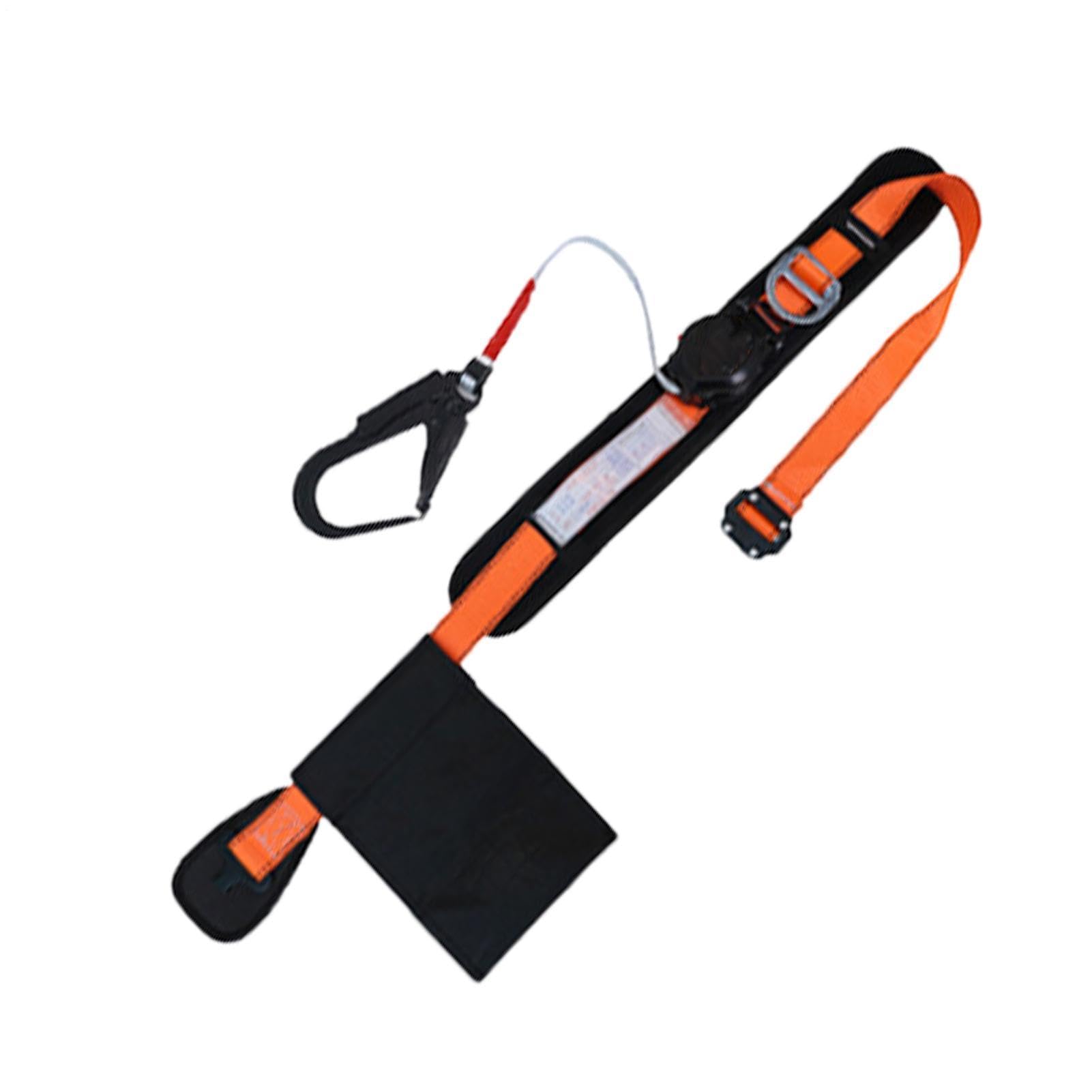 Imbracatura Per Arrampicata Su Roccia Cintura Di Sicurezza Per Scalare | Imbracatura Anticaduta per Lavori in Altezza e Manutenzione Torri con Cordino di Sicurezza