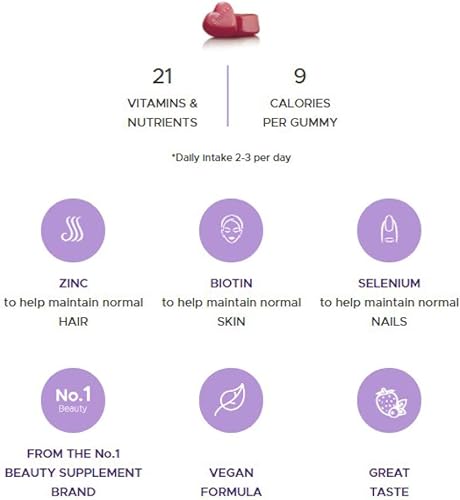 Miniatura 5 de Perfectil Hair Crush - Gomitas de vitamina Fórmula para el crecimiento y engrosamiento del cabello Apoya el cabello más grueso y saludable