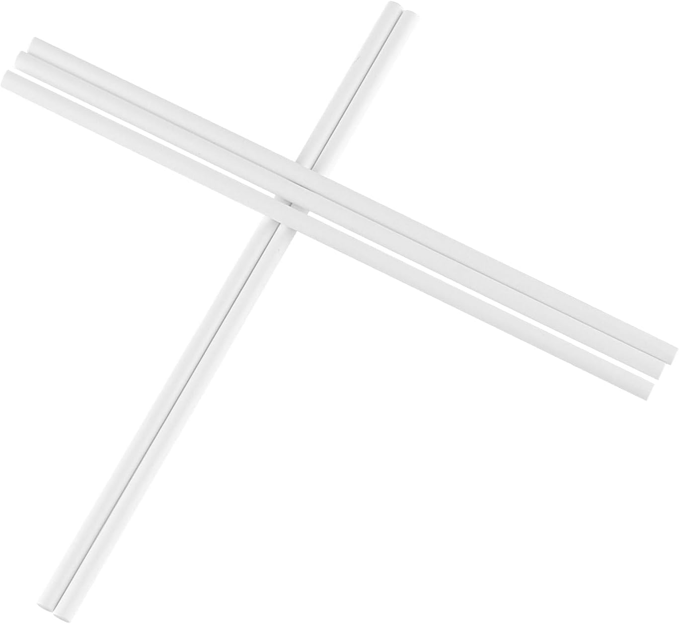 2000 PCS 6 Inch Cake Pop Sticks, White Paper Lollypop Sticks, Sucker Treat Stick for Lollipops, Candies, Chocolates Cookies