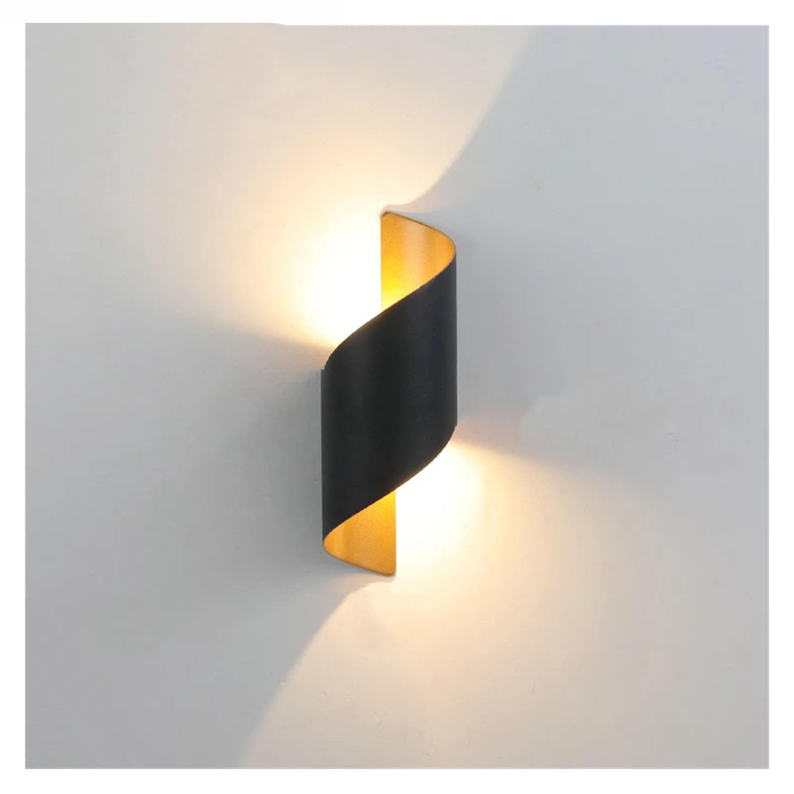 Applique extérieure LED blanche froide 6000K pour porche hôtel et boutique