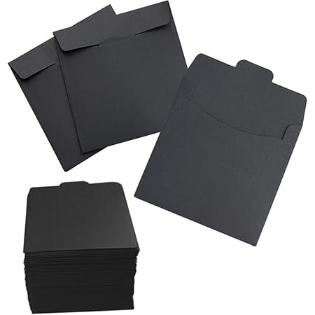 Amazon Co Jp Nullie Cd ケース クラフト Dvdケース Cdケース 高級感 無地 軽い 100枚セット パソコン 周辺機器