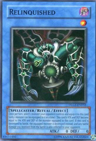 Amazon.com: Yu-Gi-Oh! - Relinquished (DLG1-EN055) - Dark Legends