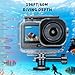 Action 6 Waterproof Case for DJI Osmo Action 6 Camera, with Anti-Fog Underwater Housing Shell Cage Supports 60M/196FT Deep Diving Scuba Snorkeling Swimming with Quick Release Screw Action 6 Cameras