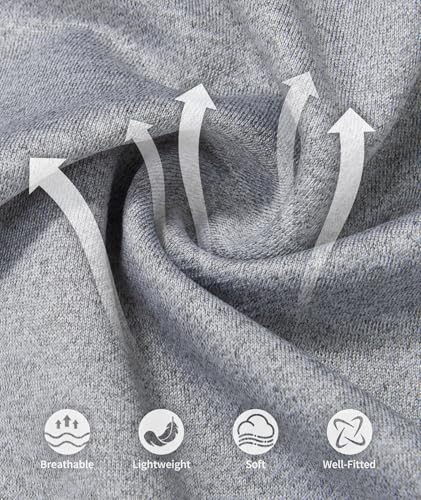 Little Beauty Sweatshirts for Men Crewneck Lightweight Sweatshirt Long Sleeve Shirts Casual Top Multipack L - image 5