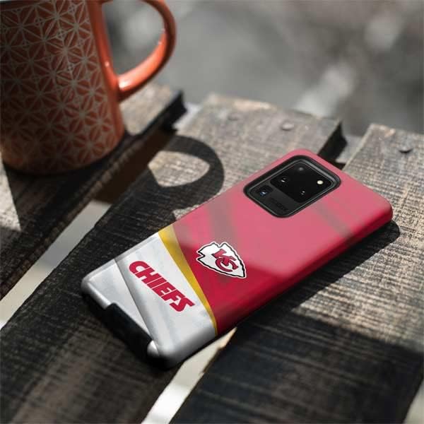 Skinit Pro Phone Case Compatible with Galaxy S20 Ultra 5G - Officially Licensed NFL Kansas City Chiefs Design