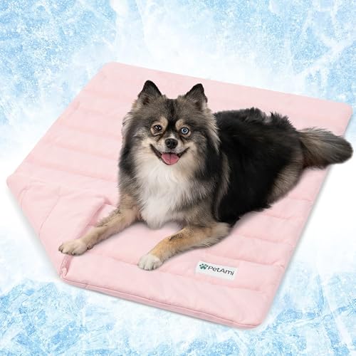 PetAmi Cooling Mat for Dog, Premium Pet Cooling Blanket for Crate Kennel, Indoor Cat Cool Sleeping...