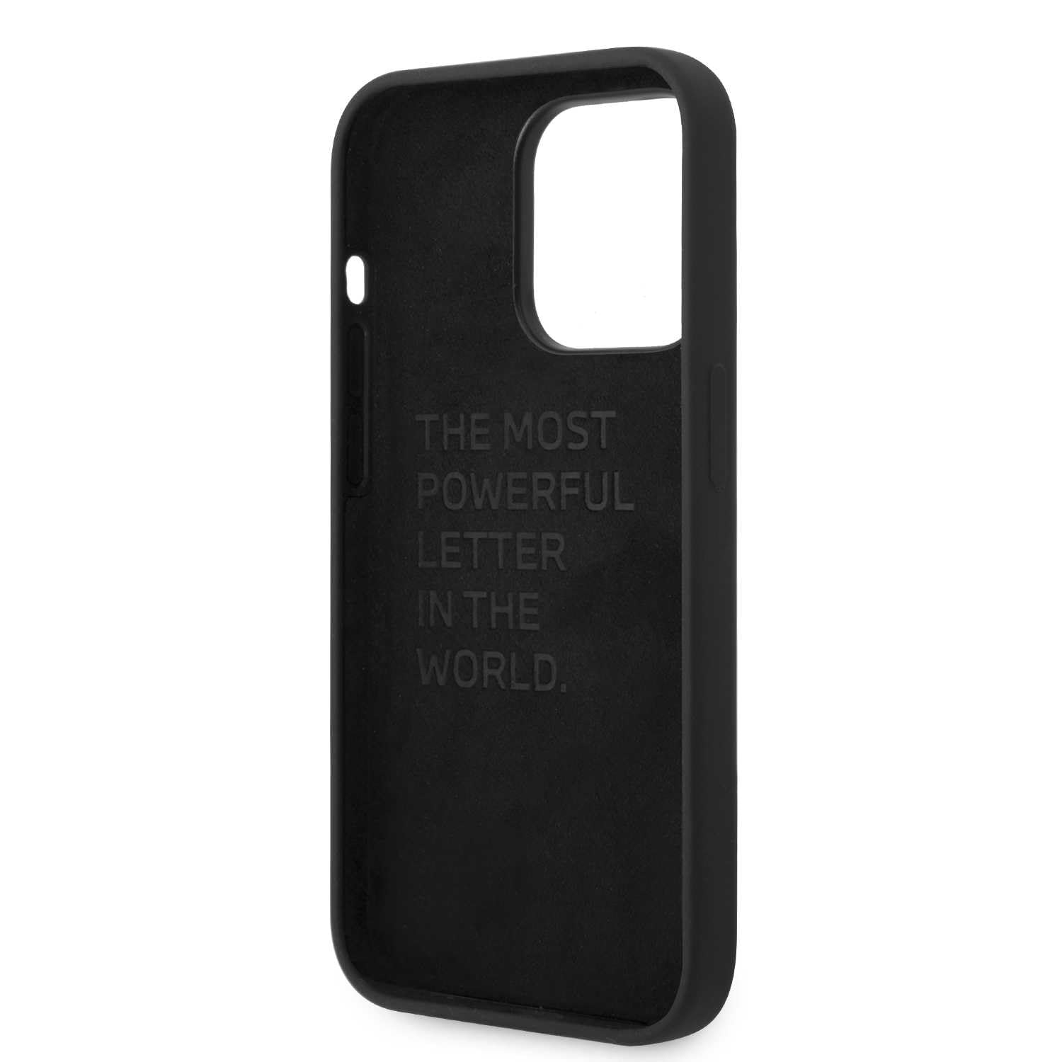 CG MOBILE BMW Cover posteriore per iPhone 15 Pro - Czarny Pattern - Nero