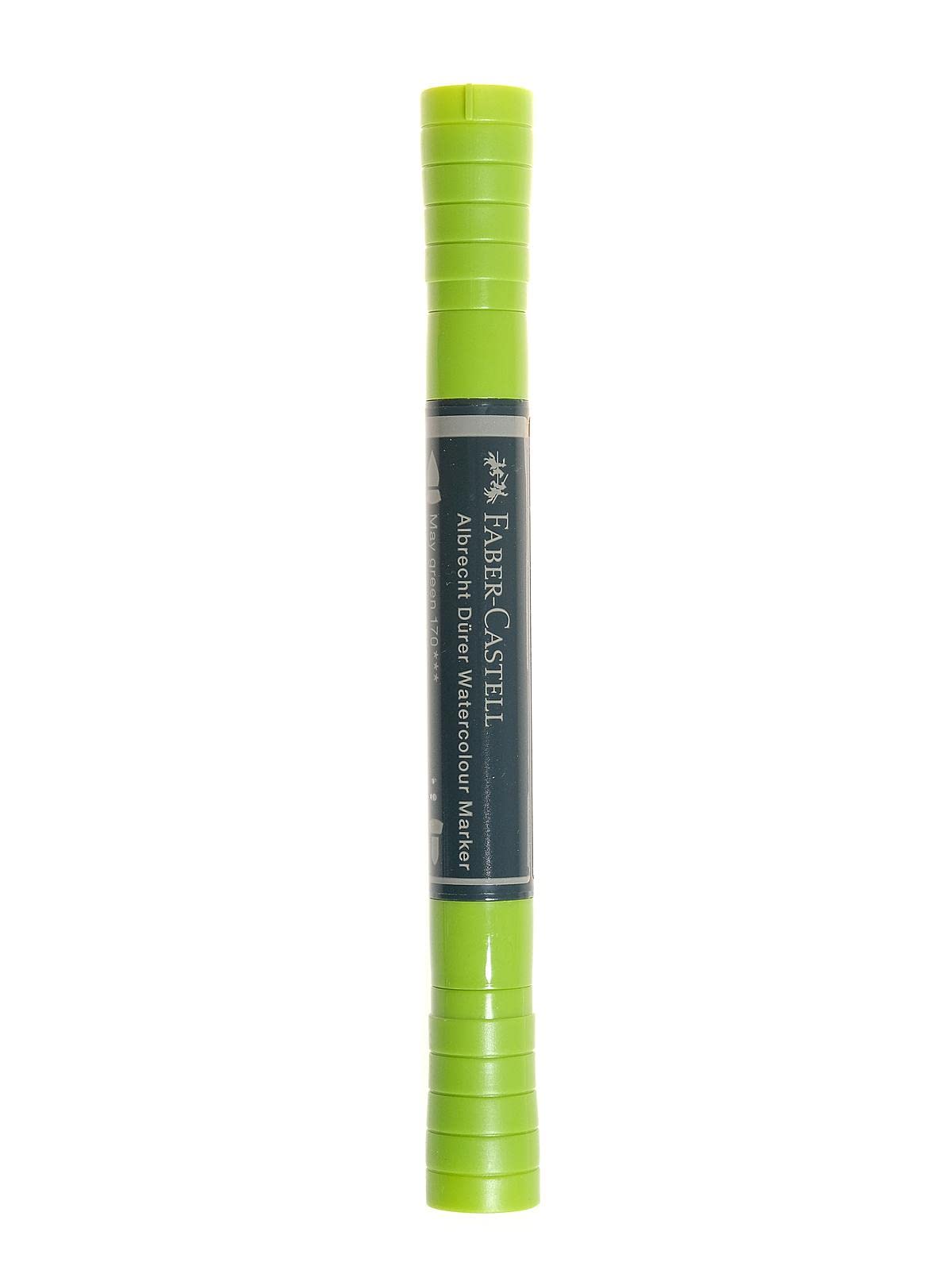 Faber-Castell Art & Graphic Albrecht Dürer Watercolour Marker, May Green, Single Watercolour Marker, for Art, Craft, Drawing, Sketching, Home, School, University, Colouring — image 1