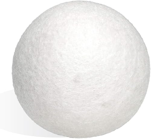 Miniatura 1 de Bolas de lana natural para secadora  Earth Breeze  Hojas alternativas para la ropa sucia  Pelotas de lana para secadora reutilizables  Reduce las