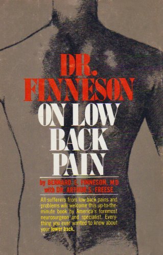 Dr. Finneson on Low Back Pain 0399115374 Book Cover