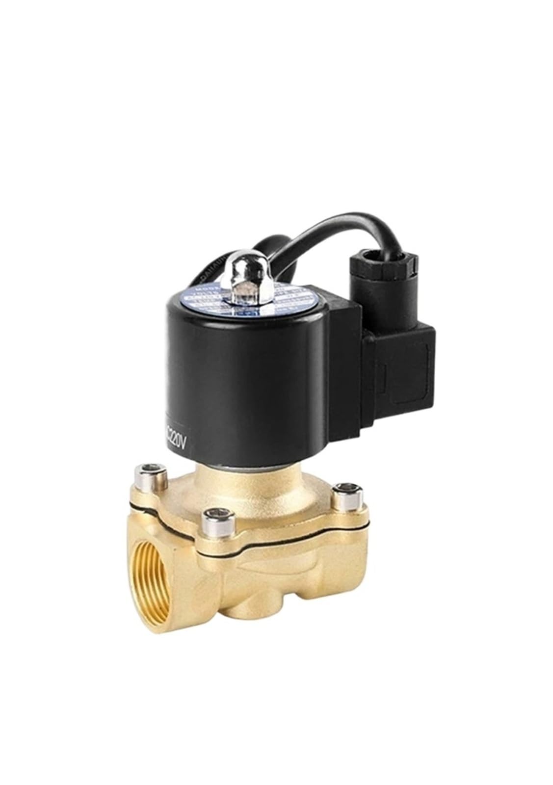 Électrovanne de fontaine 2" 24VDC étanche IP68 normalement fermée