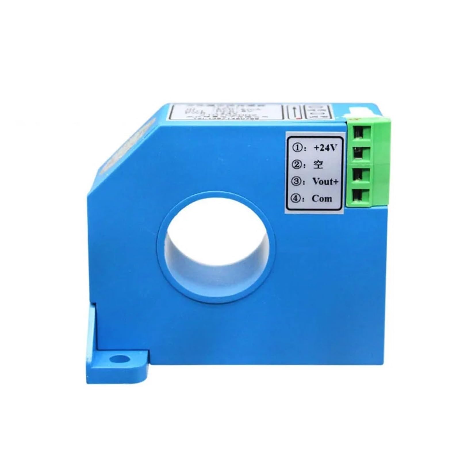 Sensor de corriente de fuga contra fallos de aislamiento detector flujo cero 0-1200mA 25mm