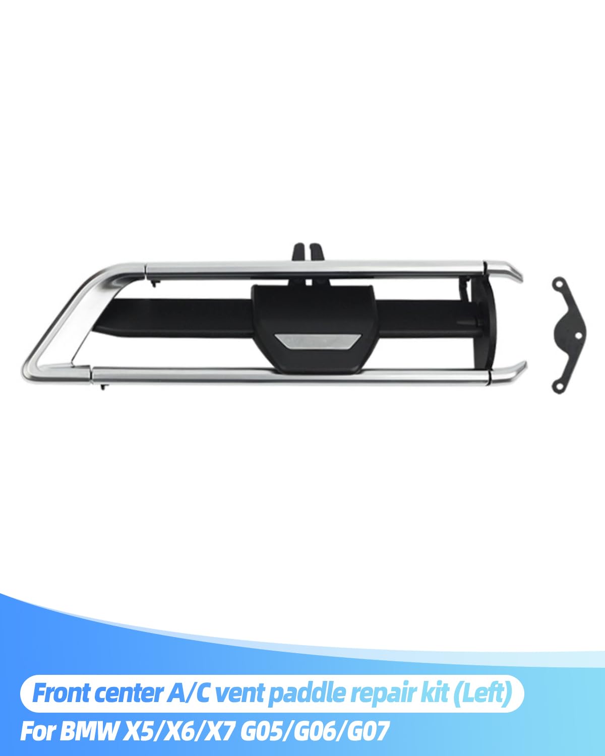 Kit di riparazione per uscita aria condizionata/aria condizionata per BMW G05 G06 G07, clip scorrevole AC per griglia di uscita aria condizionata per BMW X5 X6 X7 (Sinistra)
