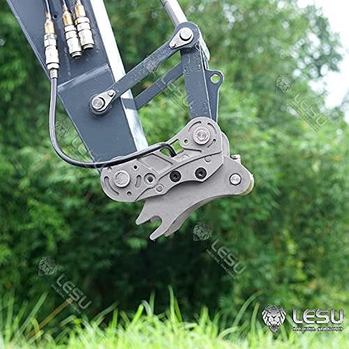 LESU Metal Selector Grab Grapple Fixed Mount 1/14 RC Hydraulic Carter Excavator Model