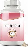 Vista 1 de True Fem - Cápsulas vitamínicas de probióticos femeninos para mujeres, 60