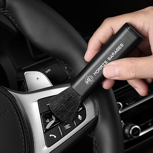 2 Piezas Cepillo Limpieza Coche para MG GT I 2014-2019, Salida Aire Material Suave Brocha Detallado Herramienta Quitar Polvo