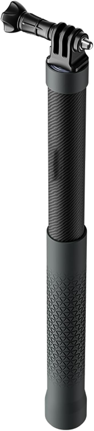 32-120cm Extendable Selfie Stick, Carbon Fiber Camera Stand, More Stable and Compatible with Hero 12/11/10, Ins, Lightweight for Wrapped Handle with Nonslip Texture