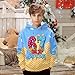 ZRBYWB Kids 67 Hoodie Sweatshirt Funny Fashion Ice Cream Graphic Long Sleeve Unisex 6 7 Shirts for Teen 67 Meme Hoodies 5-6 Years 01-Blue