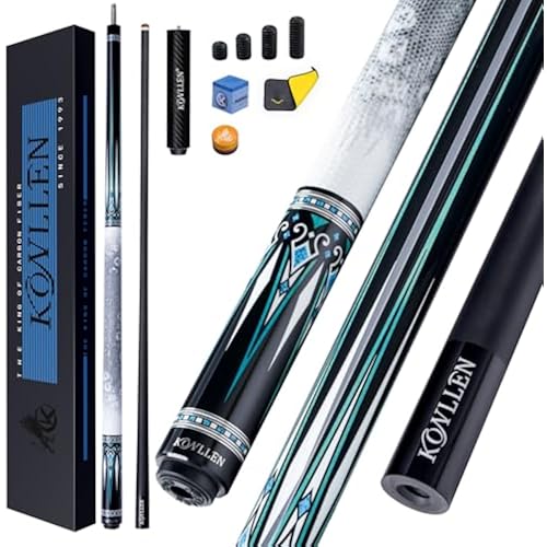 KONLLEN 1.0 and 2.0 Carbon Pool Cue Series